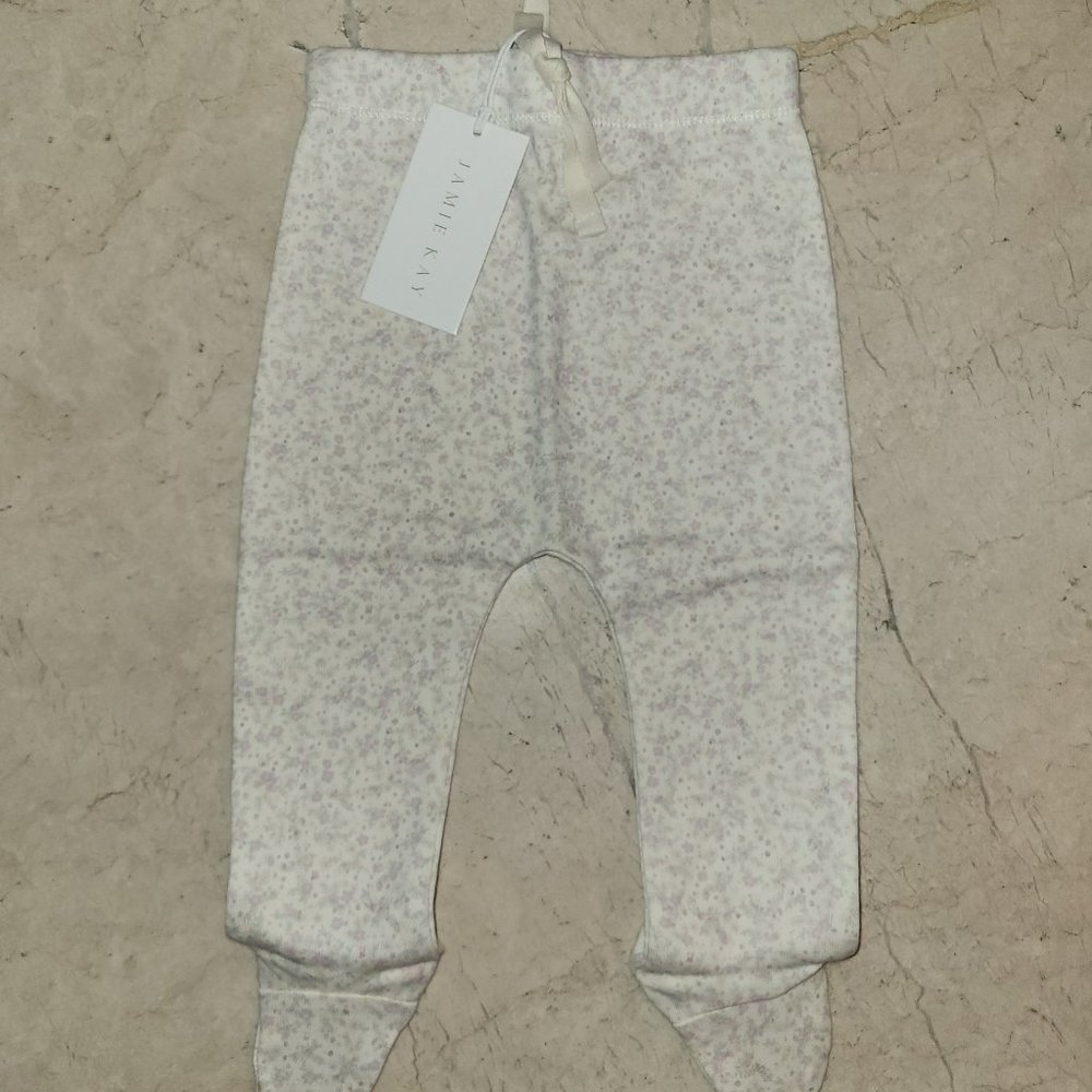 Jamie Kay - Organic Cotton Footed Pant - Hana Floral